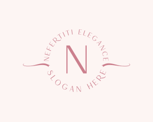 Elegant Feminine Cosmetics Boutique  logo design