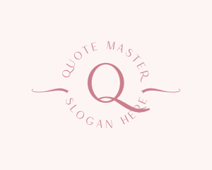 Elegant Feminine Cosmetics Boutique  logo design