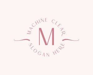 Wedding - Elegant Feminine Cosmetics Boutique logo design