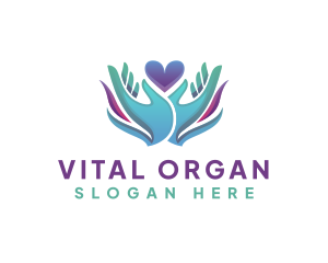 Medical Hands Organization logo design