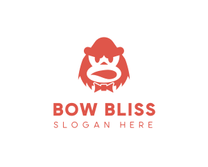 Ape Bow Tie Apparel logo design