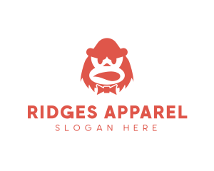 Ape Bow Tie Apparel logo design