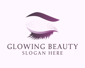 Aesthetician - Feminine Eyelashes Makeup logo design