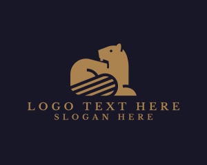 Wildlife - Beaver Wildlife Animal logo design