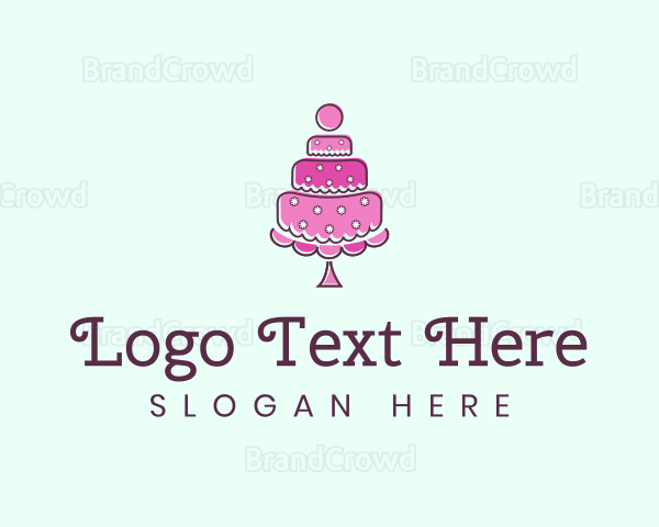 Pink Cake Logo