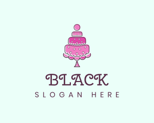 Pink Cake logo design