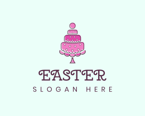 Pink Cake logo design