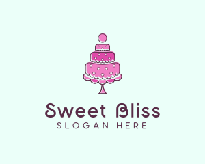 Cake Pastry Bakery logo design