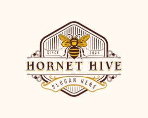 Organic Bee Farm logo design