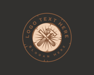 Fix - Handyman Carpentry Tools logo design