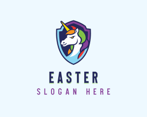 Gaming Mythical Unicorn Logo