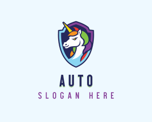 Gaming Mythical Unicorn Logo