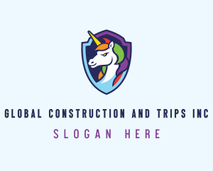 Gay - Gaming Mythical Unicorn logo design