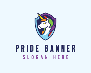 Gaming Mythical Unicorn logo design