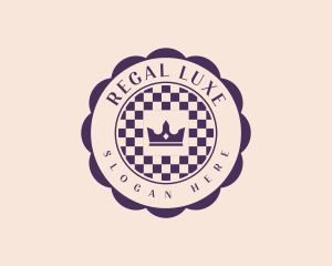 Regal Crown Seal logo design
