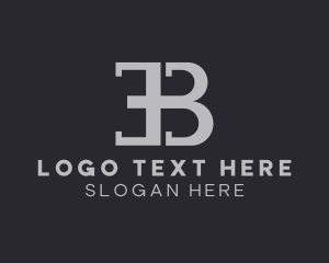 Legal - E & B Monogram logo design