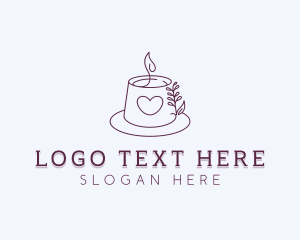 Wellness - Handmade Candle Maker logo design