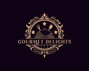 Gourmet Restaurant Diner logo design