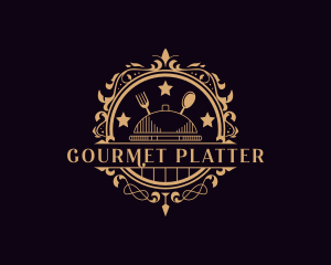 Gourmet Restaurant Diner logo design