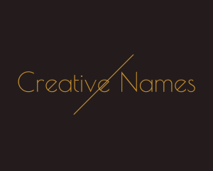 Name - Premium Minimalist Business logo design