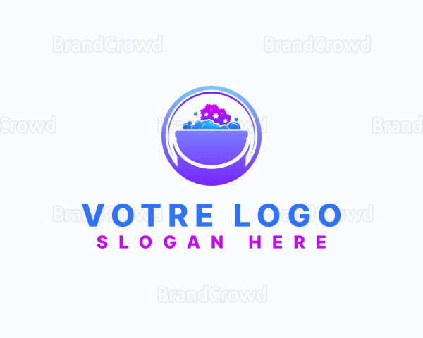 Sponge Bucket Cleaning Logo