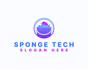 Sponge - Sponge Bucket Cleaning logo design