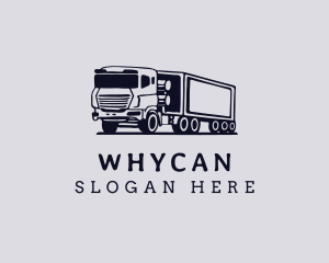 Cargo Truck Transport Logo