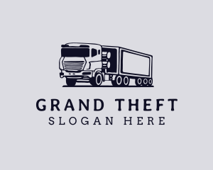 Shipment - Cargo Truck Transport logo design
