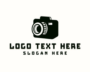 Camera Repair - Digicam Camera DSLR logo design