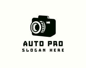 Photo Studio - Digicam Camera DSLR logo design