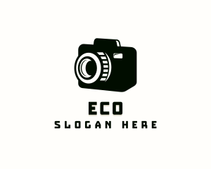 Photo Booth - Digicam Camera DSLR logo design