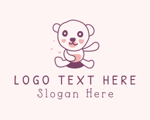 Teddy Bear Toy Logo