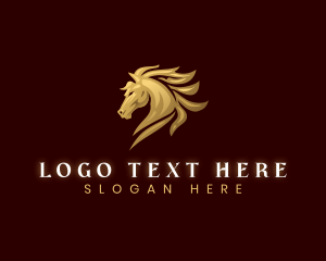 Premium - Luxury Stallion Horse logo design