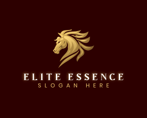 Exclusive - Luxury Stallion Horse logo design
