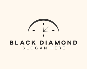 Timer Clock Timepiece logo design