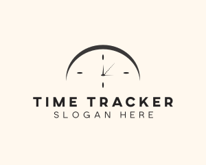 Timer Clock Timepiece logo design