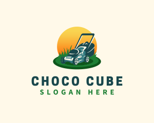 Lawn - Lawn Grass Mower logo design