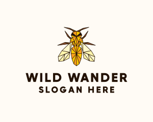 Wild Hornet Bee logo design