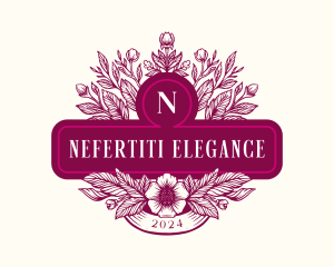 Feminine Floral Boutique logo design