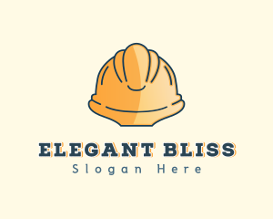 Hard Hat Construction Logo