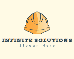 Hard Hat Construction Logo