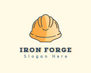 Hard - Hard Hat Construction logo design