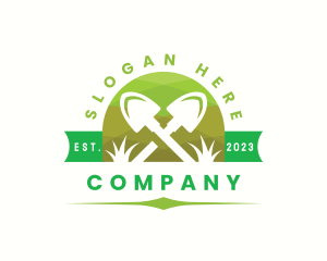 Garden Shovel Landscaping  Logo