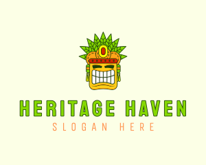 Historical - Historical Tribal Mask logo design