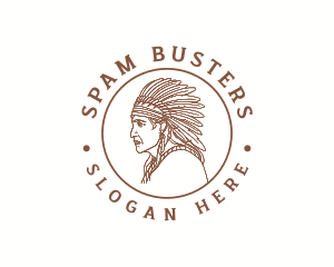 Native American Man Logo