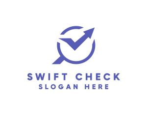 Check - Statistics Finder Check logo design