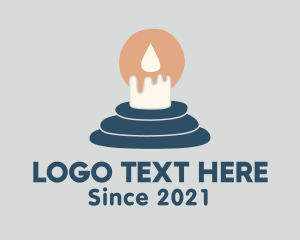 Lenten - Paraffin Candle Light logo design