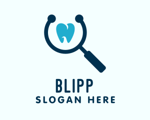 Magnifying Glass Dental Clinic  Logo