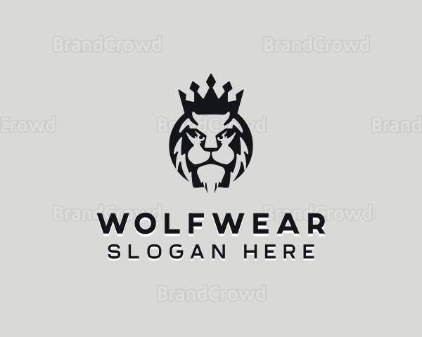 Wild Lion Crown Logo