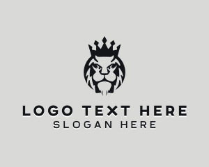 Advisory - Wild Lion Crown logo design